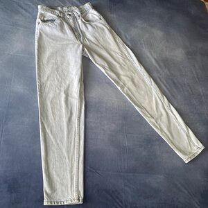 Levi’s orange tab light wash high rise vintage jeans
